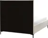 BELIANI Łóżko złamana biel boucle 140 x 200 cm tapicerowane Podgląd zdjęcia produktu 7