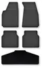Audi 80 B5 1994-2000 (cabrio) – set 5 pezzi, nero, su Anteprima dell’immagine prodotto 1
