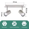 ZMH LED Deckenstrahler GU10 Deckenlampe 330° Schwenkbar Produktbild-Vorschau 6