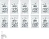 1000x ARLI Nagelschellen 7mm weiss Produktbild-Vorschau 1