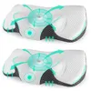 2 St. Kopfkissen Nackenschmerzen, Ergonomisches Memory Foam Produktbild-Vorschau 1