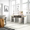 Sideboard, Highboard, 200x35x75cm, 4 Türen, Elektrokamin, Produktbild-Vorschau 3