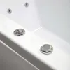Badewanne mit Whirlpool aus Sanitäracryl, weiß | Adele Produktbild-Vorschau 3