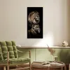 MuchoWow® Poster Löwe - Löwin - Porträt 40x80 cm - Produktbild-Vorschau 3