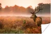 MuchoWow® Poster Hirsche - Nebel - Herbst 180x120 cm - Produktbild-Vorschau 1