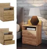 Vicco Nachttisch Monty, 39.6 x 59.1 cm, Goldkraft Eiche Produktbild-Vorschau 2