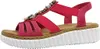 Rieker Sandalen Plat  Sandalen Plat - Fuchsia - Maat 39 Voir les images du produit 23
