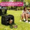 Faltbare Hundebox L 70x52x50cm, Robuste Transportbox Auto Produktbild-Vorschau 3