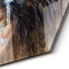 DEQORI Glasbild Echtglas 55x48 cm 'Profil einer Kriegerin' Produktbild-Vorschau 4