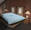 Ballonbett Federbett blau in 135x200 cm - mit 3000 Gramm Produktbild-Vorschau 7