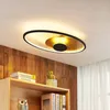 Lindby LED-Deckenleuchte Feival, 73 cm, rost/ gold, dimmbar Produktbild-Vorschau 3