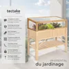 Serre Châssis de Jardin pour Carré Potager 115 x 53 x 34 cm Voir les images du produit 2