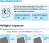 AICA Badspiegel mit Beleuchtung 160x80cm Sensor-Schalter Produktbild-Vorschau 5
