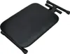 A black keyboard stand and stool set is shown from a slightly elevated angle against a white background. Podgląd zdjęcia produktu