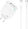 65W USB-C Schnellladegerät PD mit 3-Ports Kompaktes Produktbild-Vorschau 1
