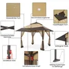 A diagram illustrating the features of a gazebo. Produktbild-Vorschau
