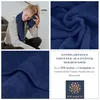 Mikrofaser-Handtuch mit Frottee-Struktur, Navy, 160x80 cm, Produktbild-Vorschau 4