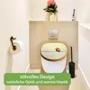 banjado Design deska sedesowa bambus soft close - Pause - Podgląd zdjęcia produktu 5