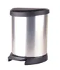 Curver Tretmülleimer Deco Oval 5L Silbern Produktbild-Vorschau 13