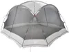 vidaXL Moskitonetz-Zelt mit Dach Grau 434 x 434 x 230 cm Produktbild-Vorschau 1