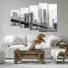 Bild auf Leinwand - Leinwandbild - 5 Teile - Brücke Produktbild-Vorschau 6