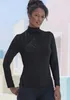 LASCANA Stehkragenshirt aus weichem Viskose-Stretch creme, Produktbild-Vorschau 3