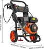 Plynový vysokotlakový čistič VEVOR, 3400 PSI 2,6 GPM, Náhľad obrázku produktu 8