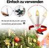 ACXIN, 40 LED-kaarsen, warmwit, kerstkaarsen, draadloos met Productafbeelding-voorbeeld 4