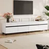 Merax TV skříňka 180x40x49 cm se 4 skříňkami a 8 kovovými Náhled obrázku produktu 7
