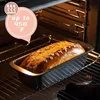 2 Edelstahl Brotbackformen – Rechteckige Kastenformen mit Produktbild-Vorschau 4