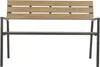 Lesli Living Gartenbank "Arezzo" Teaklook 120 cm Produktbild-Vorschau 3