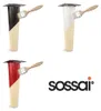 4x sossai Holzfüße rund - schräge Ausführung 45cm Buche Produktbild-Vorschau 4