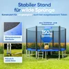 MONZANA® Trampolin Ø 366 cm SÜD GS zertifiziert Komplettset Produktbild-Vorschau 5