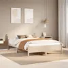 vidaXL Massivholzbett ohne Matratze 140x200 cm Kiefernholz Produktbild-Vorschau 2