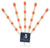 BenBow 017 5x Rotationsschlauch Ersatzschlauch Orange für Produktbild-Vorschau 1