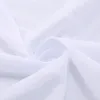 A close-up shot of white fabric, likely a projection screen, folded and creased. Produktbild-Vorschau