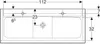 Geberit 502334JL1 iCon Set MWT m. US, 2 Schubl. Produktbild-Vorschau 1