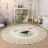 Kinderteppich Teppich Kinderzimmer Rund Waschbar Bis 30 Produktbild-Vorschau 1