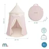 Mamabrum kindertent in de vorm van een kasteel, met een 4 Productafbeelding-voorbeeld 12