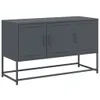 vidaXL TV-Schrank Anthrazit 100,5x39x60,5 cm Stahl Produktbild-Vorschau 1