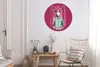 MuchoWow® - Wand-Kreis - Wohnzimmer - Bild - Runde - Produktbild-Vorschau 4