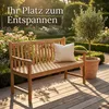 Premium Gartenbank Caracas 3-Sitzer 150 cm, Gartenbank aus Produktbild-Vorschau 6