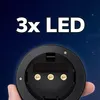 Solární nástěnné světlo se 3 LED a senzorem soumraku na Náhled obrázku produktu 9