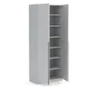 Kleiderschrank Pablo 90 cm, weiß gold mit Einlegeplatten, Produktbild-Vorschau 3
