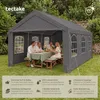 tectake® Pavillon Jasko 6 x 4 m Produktbild-Vorschau 2