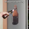 Landhaus-Wandflaschenöffner mit Auffangbehälter,dunkles Produktbild-Vorschau 3