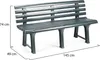 Gartenbank Orchidea 3 Sitzer B 145 x T 49 x H 74 cm, Farbe Produktbild-Vorschau 5
