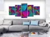 Akustikbild Abstrakt bunt 200x100 cm Bilder Akustikschaum Produktbild-Vorschau 1