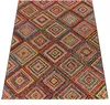 Teppich Wohnzimmer Kurzflor Ethno Design Geometrisches Produktbild-Vorschau 5