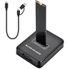 M.2 NVMe & SATA Festplatten Docking Station, 10Gbps NVMe Produktbild-Vorschau 2